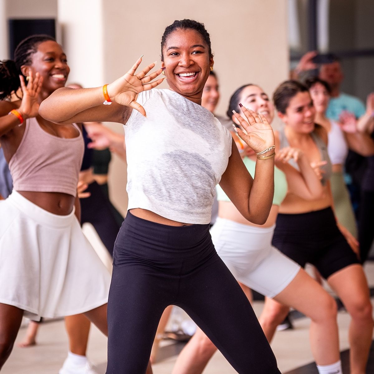 Dancer in motion at Nuex Studio